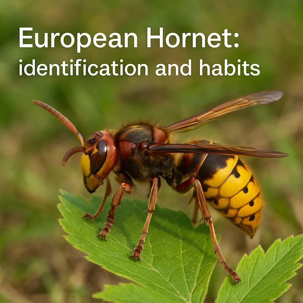 European Hornet: identification and habits