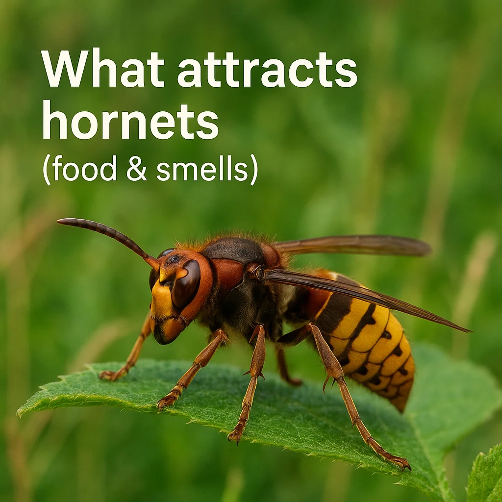 What attracts hornets (food & smells)