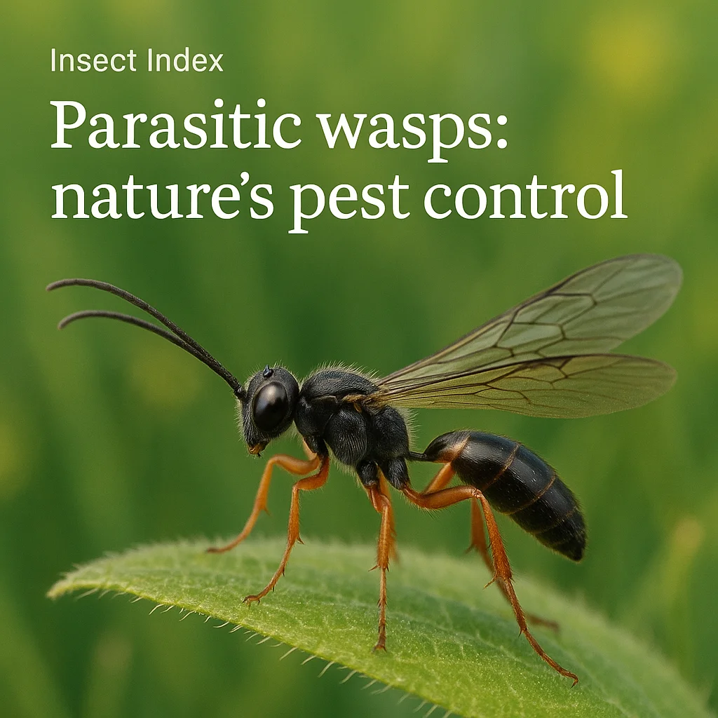 Parasitic wasps: nature’s pest control