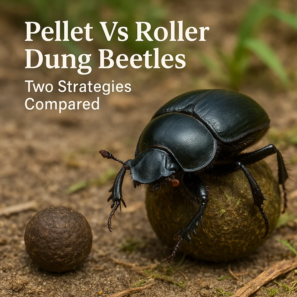 Pellet Vs Roller Dung Beetles Two Strategies Compared