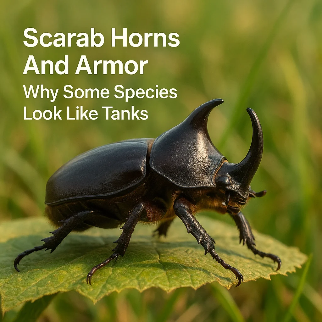 Scarab Horns And Armor Why Some Species Look Like Tanks