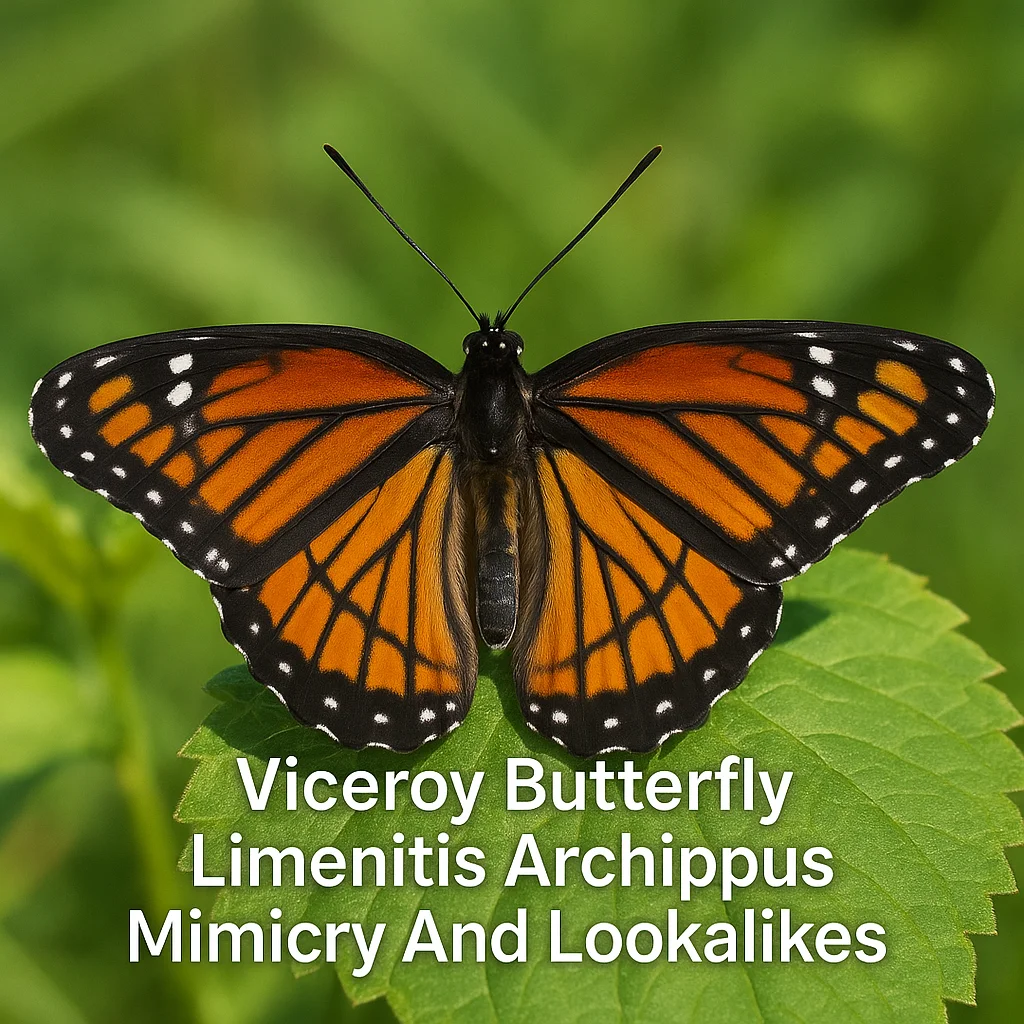 Viceroy Butterfly Limenitis Archippus Mimicry And Lookalikes