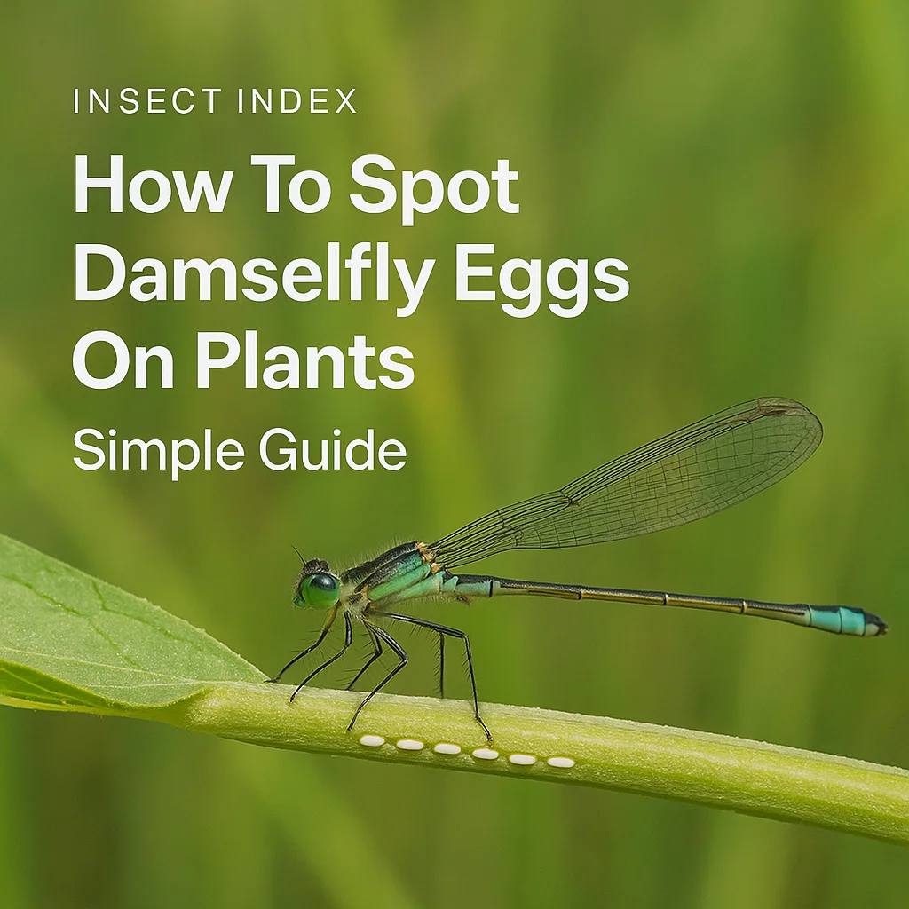 How To Spot Damselfly Eggs On Plants Simple Guide
