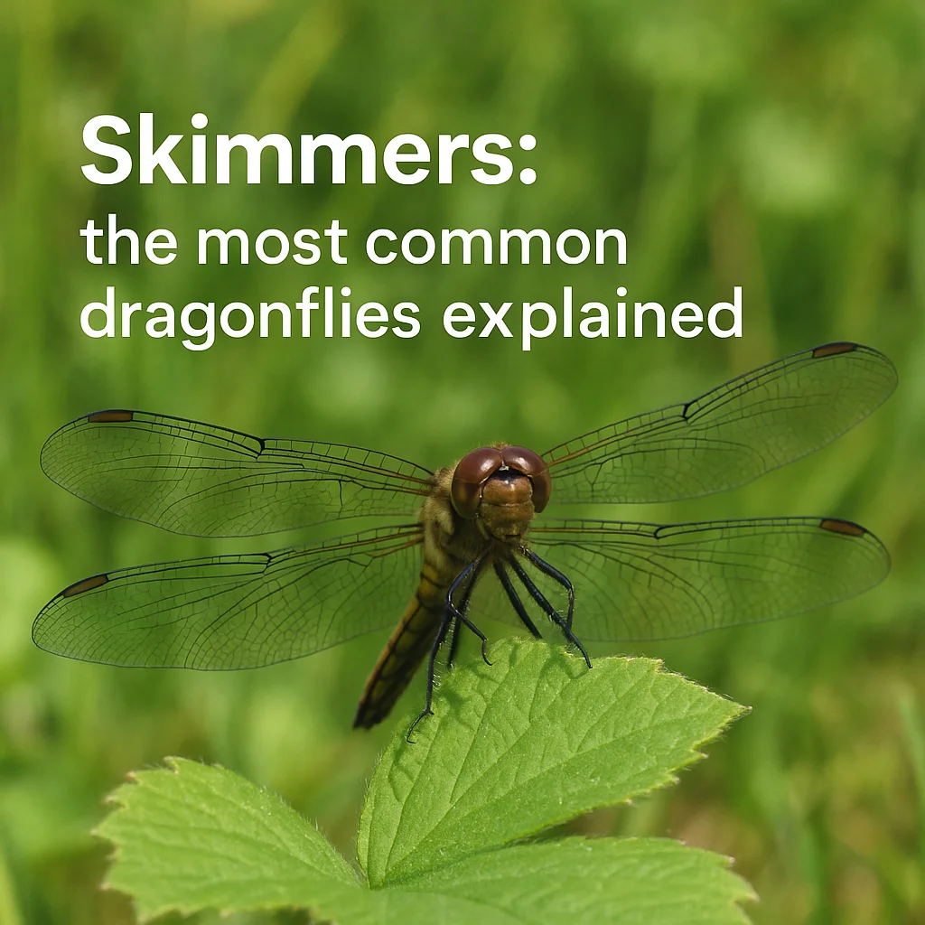 Skimmers: the most common dragonflies explained