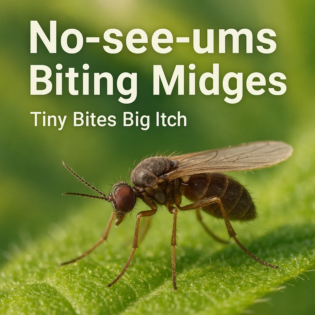 No-see-ums Biting Midges Tiny Bites Big Itch