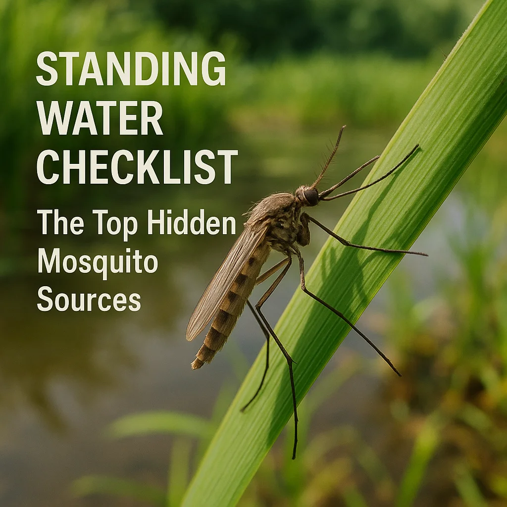 Standing Water Checklist The Top Hidden Mosquito Sources