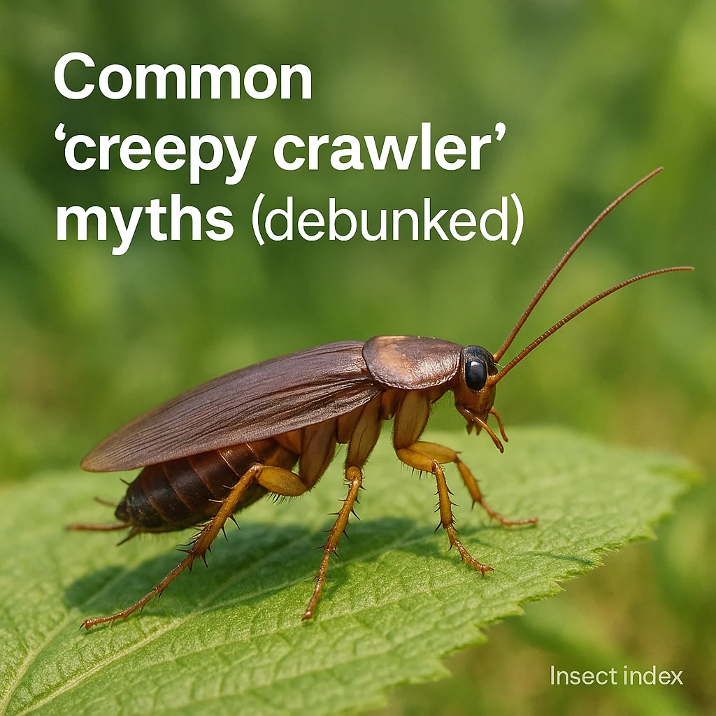 Common “creepy crawler” myths (debunked)