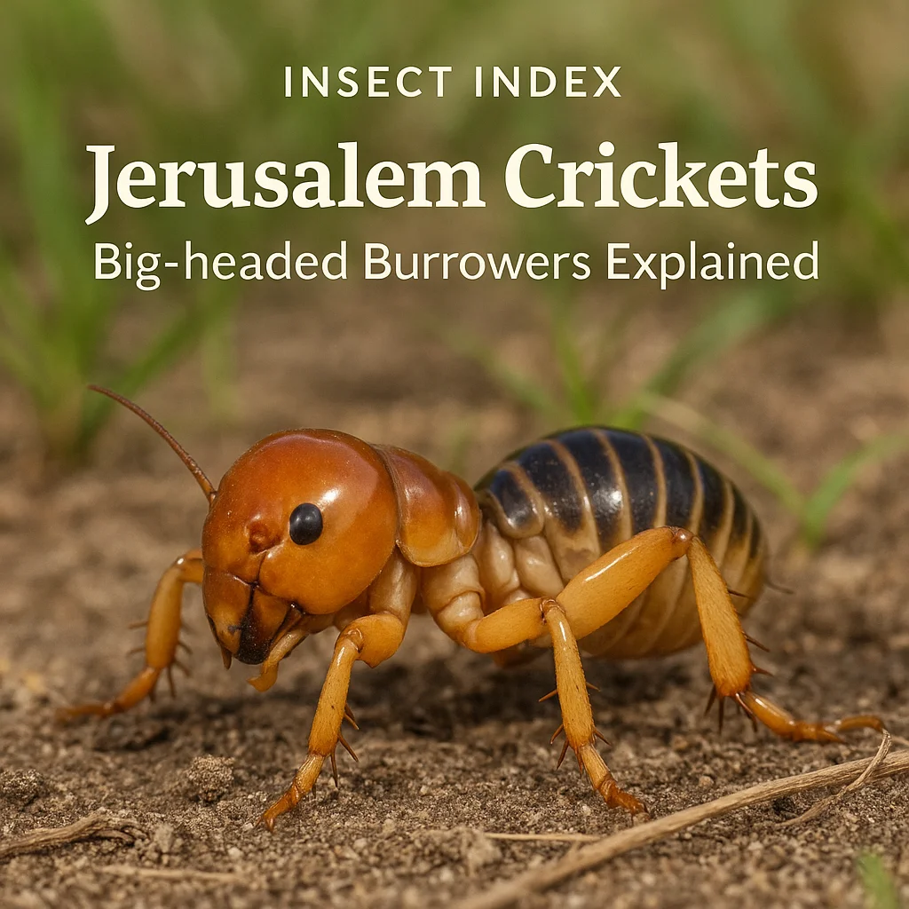 Jerusalem Crickets Big-headed Burrowers Explained