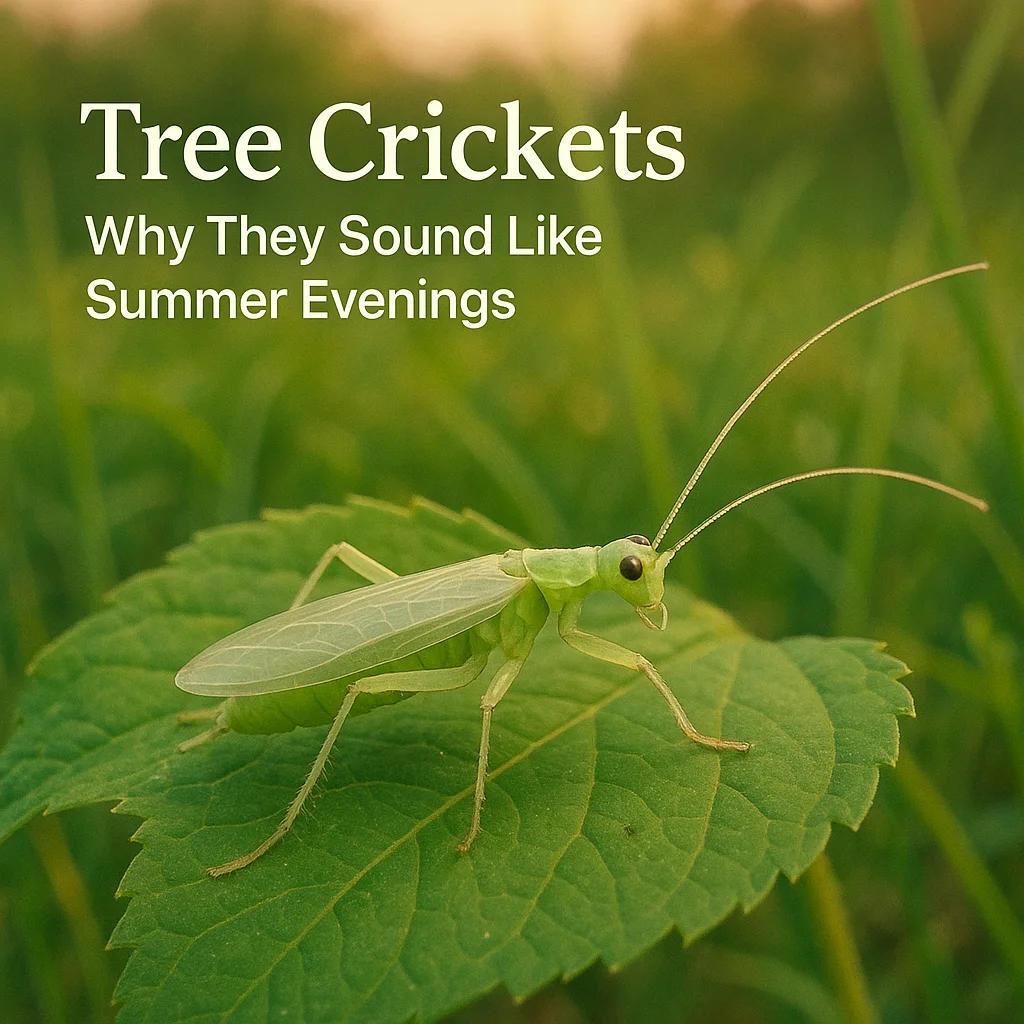 Tree Crickets Why They Sound Like Summer Evenings