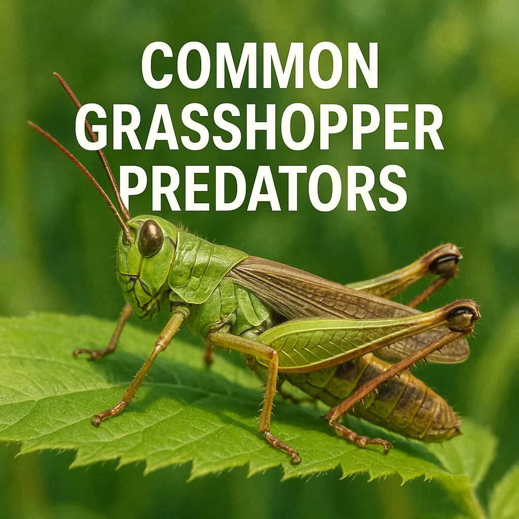 Common grasshopper predators