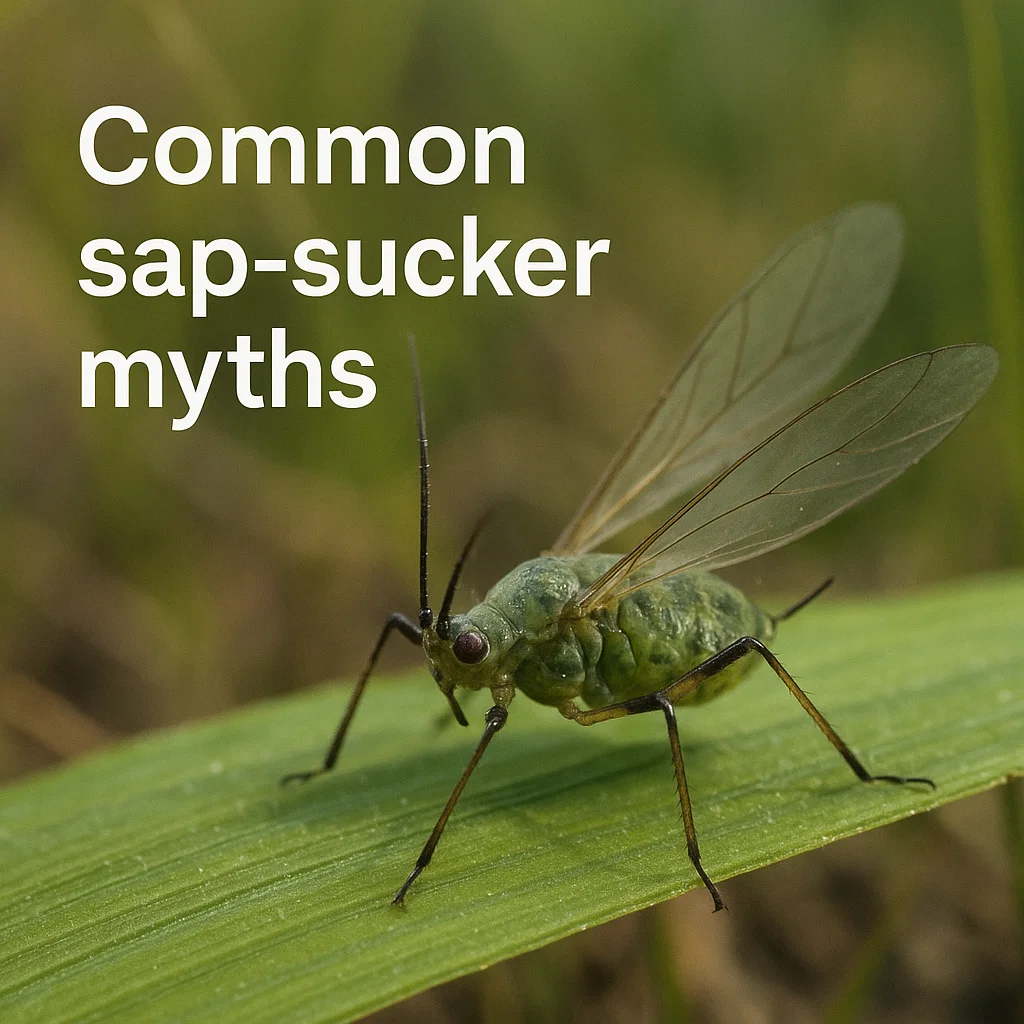 Common sap-sucker myths