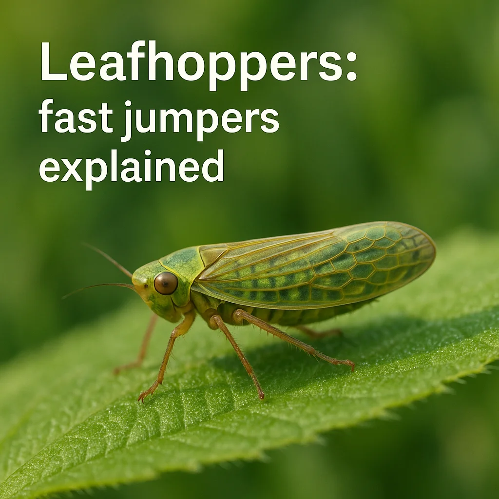Leafhoppers: fast jumpers explained
