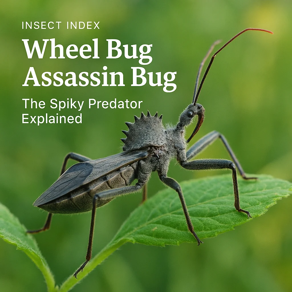 Wheel Bug Assassin Bug The Spiky Predator Explained